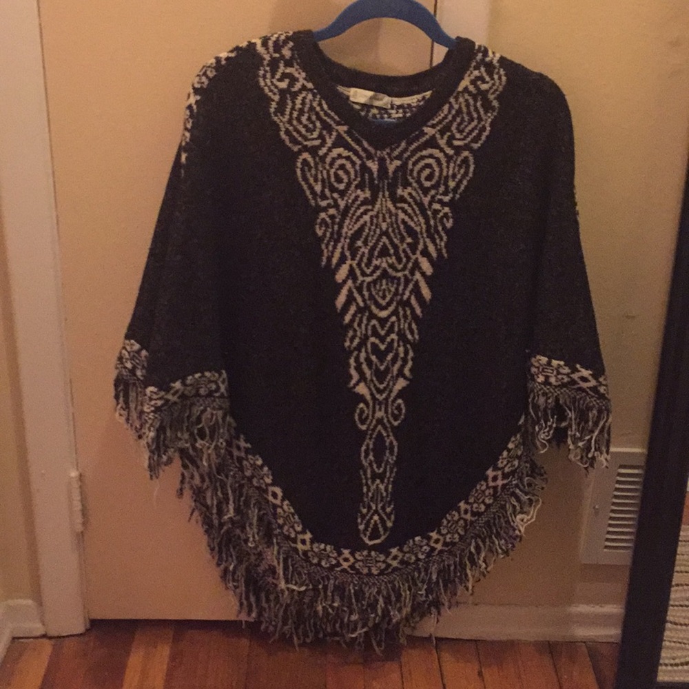 Winter poncho